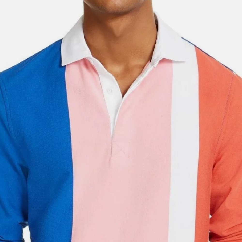 Club Room rugby polo long-sleeve - Picture 2 of 6